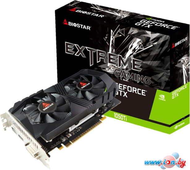 Видеокарта BIOSTAR GeForce GTX 1050 Ti 4GB GDDR5 VN1055TF41 в Могилёве