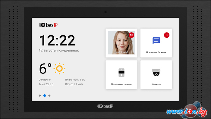 Монитор BAS-IP AT-07L (черный) в Могилёве