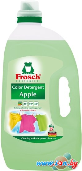 Гель для стирки Frosch Color Detergent Яблоко 5 л в Могилёве