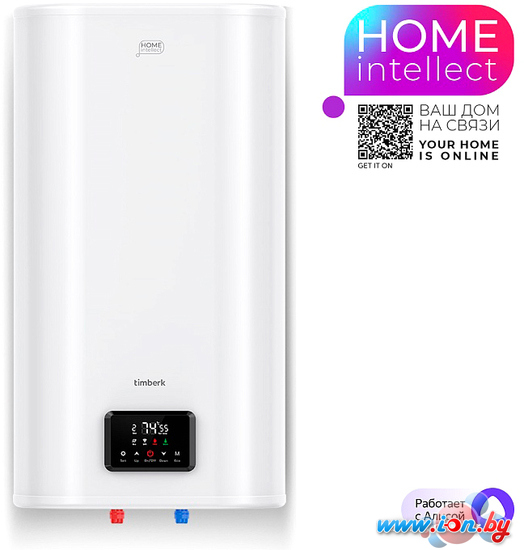 Накопительный электрический водонагреватель Timberk Home Intellect T-WSS100-N72-V-WF в Гомеле