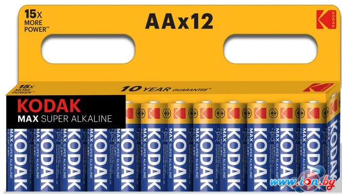 Батарейка Kodak Max super alkaline LR6 BL-12 Б0008961 в Гомеле