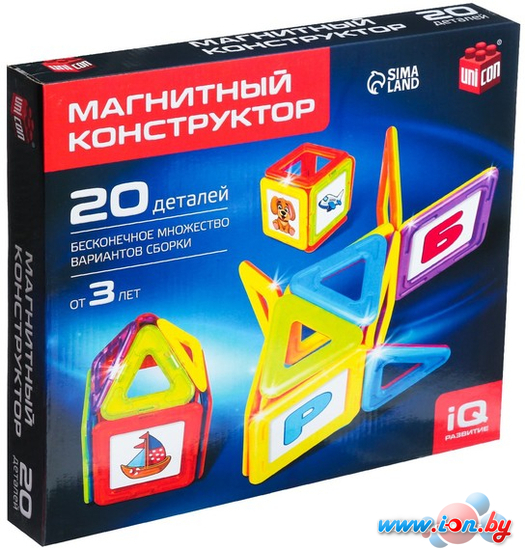 Магнитный конструктор Unicon Magical Magnet 3568154 в Могилёве