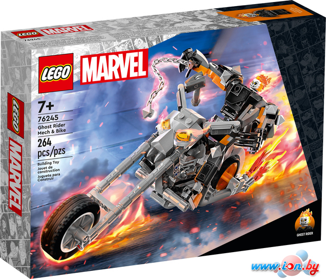 Конструктор LEGO Marvel Super Heroes 76245 Робот и мотоцикл Призрачного Гонщика в Могилёве