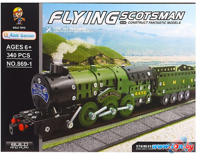 Конструктор Sima-Land Военный паровоз 9201124 в Могилёве