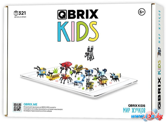 Конструктор QBRIX Kids Мир жучков в Гомеле