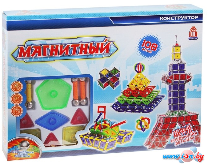 Магнитный конструктор Sima-Land 667850 в Гомеле