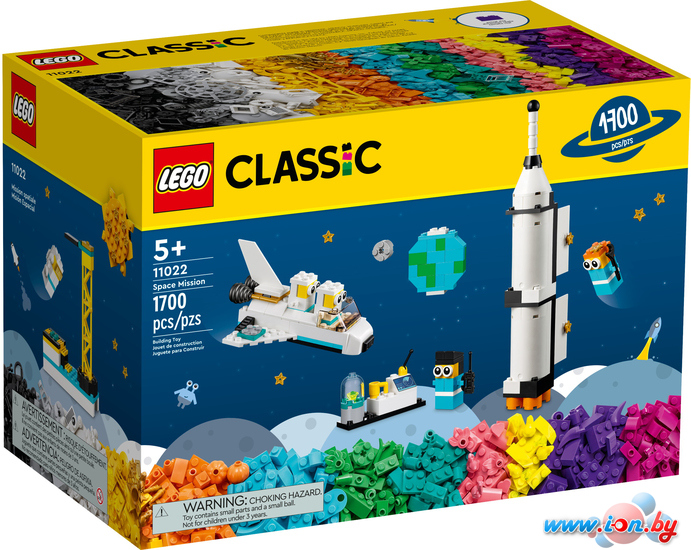 Набор деталей LEGO Classic 11022 Космическая миссия в Гомеле