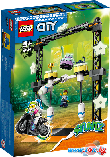 Конструктор LEGO City 60341 Трюковое испытание Нокдаун в Бресте