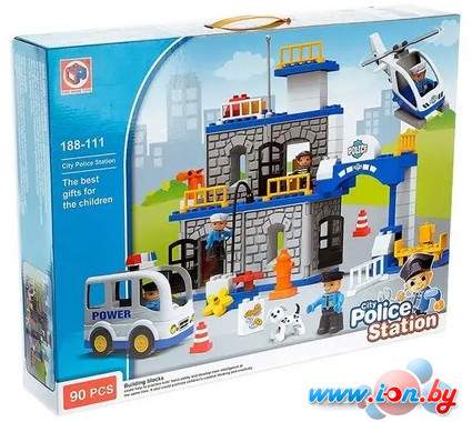 Конструктор Kids Home Toys Полицейский участок 188-111 3667638 в Могилёве