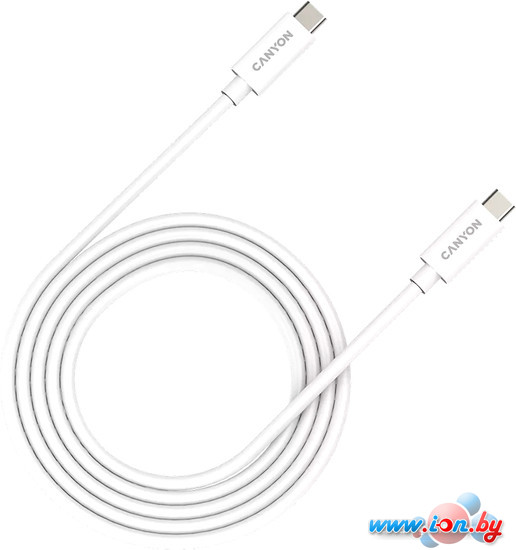 Кабель Canyon UC-42 CNS-USBC42W USB Type-C - USB Type-C (2 м, белый) в Минске