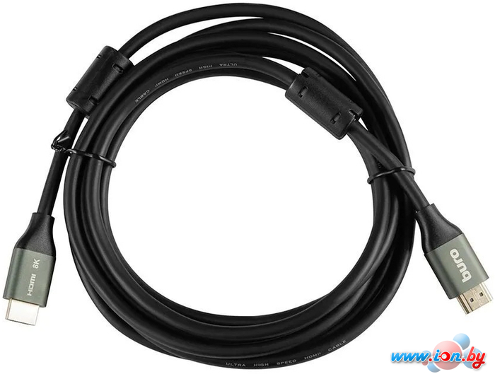 Кабель Buro BHP-HDMI-2.1-3G (3 м, черный) в Могилёве