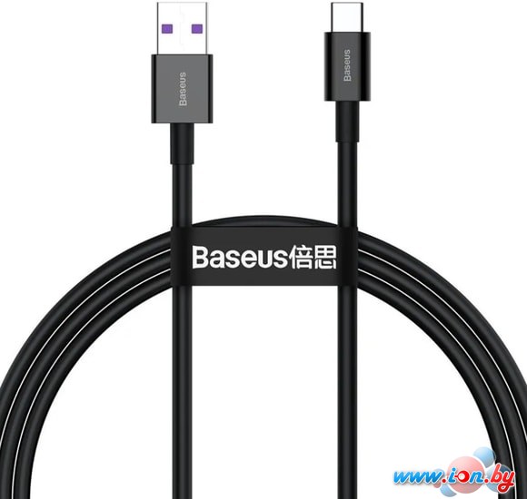 Кабель Baseus CATYS-A01 USB Type-A - USB Type-C (2 м, черный) в Гродно