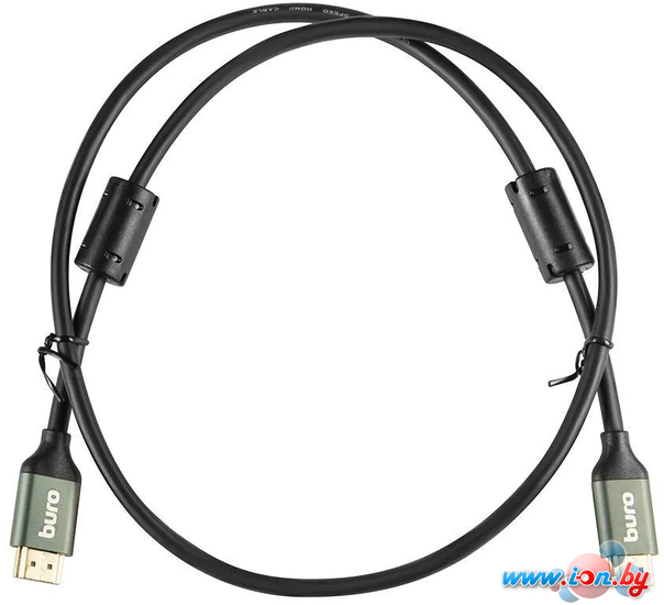 Кабель Buro BHP-HDMI-2.1-1G (1 м, черный) в Гомеле