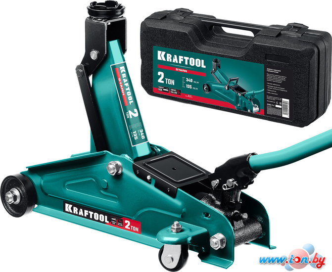 Подкатной домкрат KRAFTOOL Stark 43453-2-K 2т (кейс) в Витебске