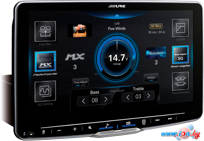 USB-магнитола Alpine iLX-F905D в Бресте