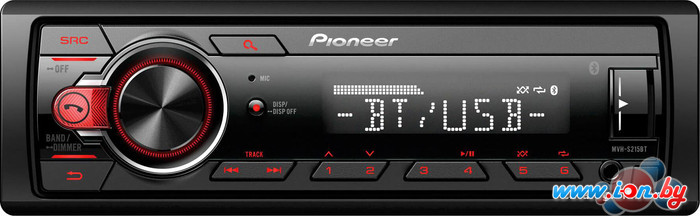 USB-магнитола Pioneer MVH-S215BT в Могилёве