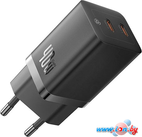 Сетевое зарядное Baseus GaN5 Pro Fast Charger C+C 40W CCGP180101 (черный) в Гродно