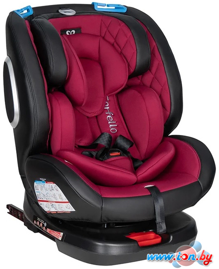 Детское автокресло Farfello Isofix YB102A(2) (бордовый/экокожа) в Минске