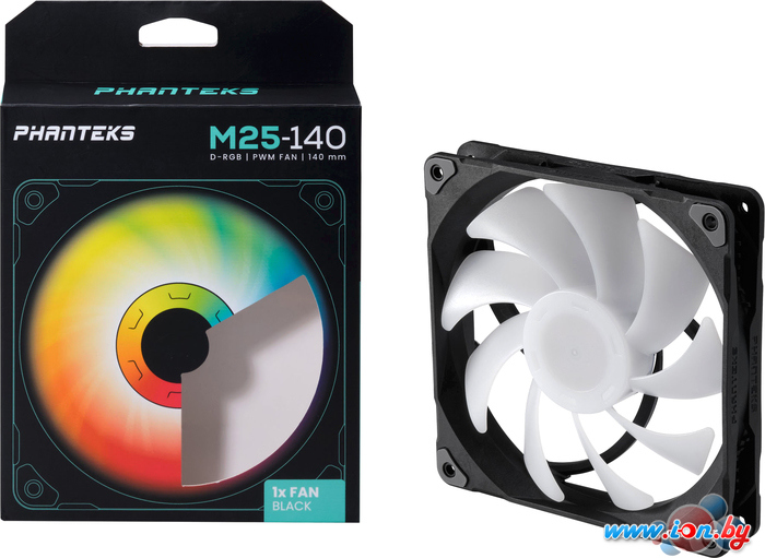 Вентилятор для корпуса Phanteks M25-140 D-RGB PH-F140M25_DRGB_PWM_BK01 в Могилёве