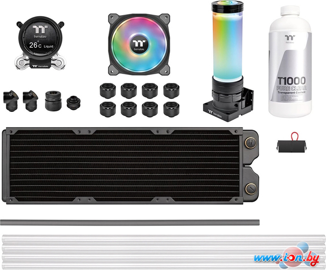 Модульная система жидкостного охлаждения Thermaltake Pacific CLM360 Ultra Hard Tube Liquid Cooling Kit CL-W335-CU12SW-A в Могилёве