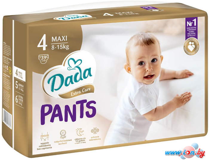 Трусики-подгузники Dada Extra Care Pants Maxi 4 (39 шт) в Гомеле