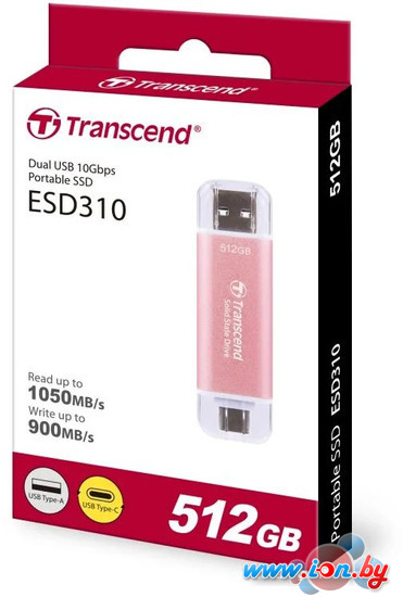 Внешний накопитель Transcend ESD310 512GB TS512GESD310P в Могилёве