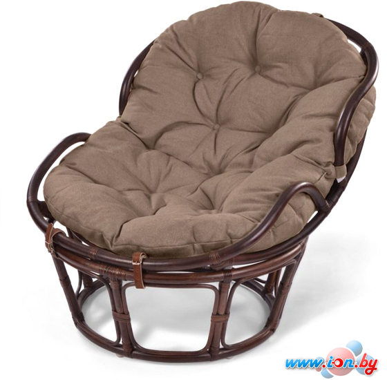 Кресло Мир Ротанга Papasan mini 23/03 (шоколад/коричневый) в Могилёве