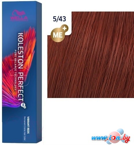 Крем-краска Wella Professionals Koleston Perfect ME+ 5/43 красное дерево в Могилёве