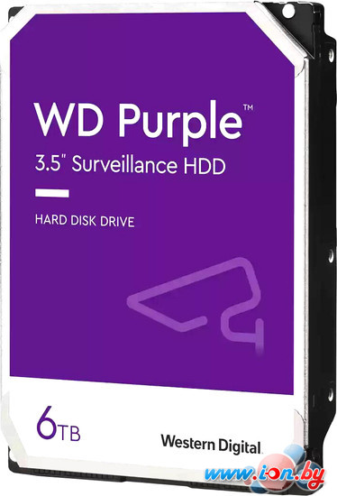 Жесткий диск WD Purple 6TB WD64PURZ в Бресте