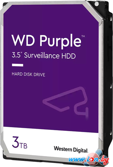 Жесткий диск WD Purple 3TB WD33PURZ в Гомеле