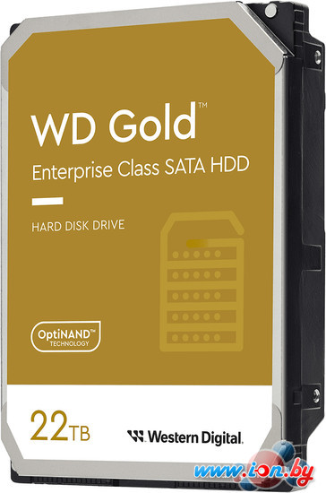 Жесткий диск WD Gold 22TB WD221KRYZ в Бресте