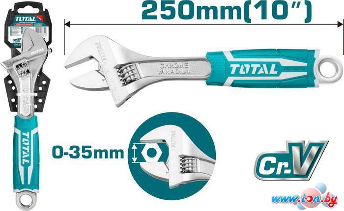 Ключ разводной Total THT101106 в Гродно