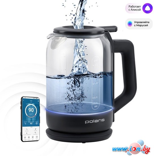 Электрический чайник Polaris PWK 1712CGLD Wi-Fi IQ Home в Могилёве
