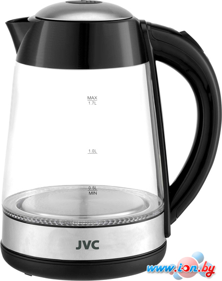 Электрический чайник JVC JK-KE1705 (черный/серебристый) в Гродно