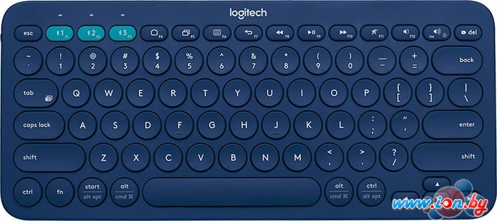 Клавиатура Logitech Multi-Device K380 Bluetooth 920-007597 (синий, нет кириллицы) в Гродно