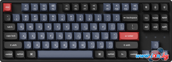 Клавиатура Keychron K8 Pro RGB K8P-J1-RU (Gateron G Pro Red) в Могилёве