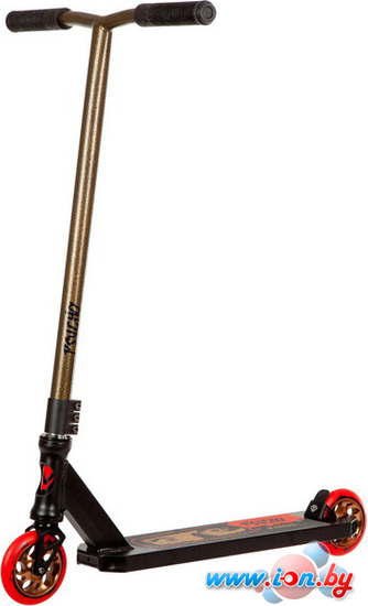 Трюковый самокат Novatrack Psycho 50/110 110A.PSYCHOP2.BZ22 (черный/бронзовый) в Могилёве