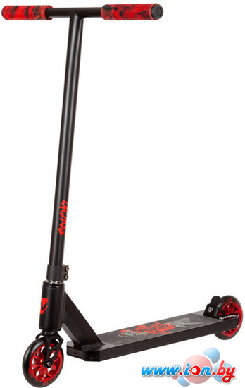 Трюковый самокат Novatrack Psycho 40/110 110A.PSYCHOP1.BK22 (черный/красный) в Могилёве