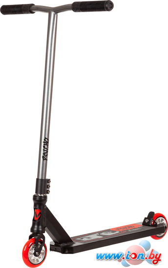 Трюковый самокат Novatrack Psycho 50/100 100A.PSYCHOP2.SL22 (черный/серебристый) в Могилёве