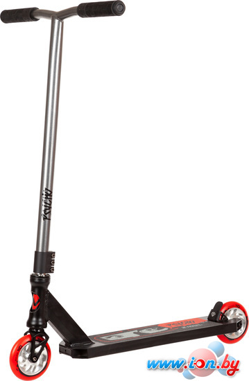 Трюковый самокат Novatrack Psycho 50/110 110A.PSYCHOP2.SL22 (черный/серебристый) в Могилёве