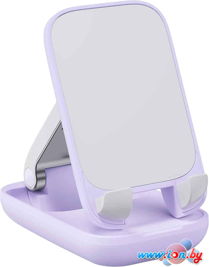 Подставка Baseus Seashell Series Phone Stand (сиреневый) в Могилёве