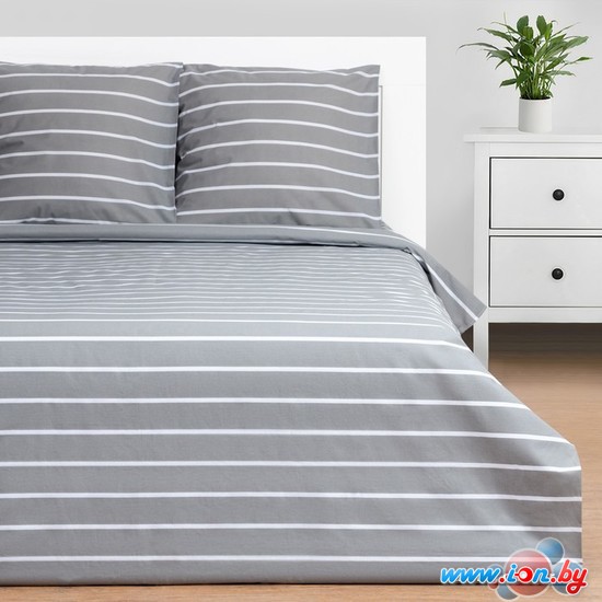 Постельное белье Этель Gray stripes 6632214 в Могилёве