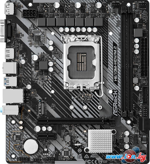 Материнская плата ASRock H610M-HDV/M.2 R2.0 в Минске