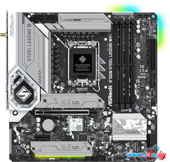 Материнская плата ASRock B760M Steel Legend WiFi в Гродно