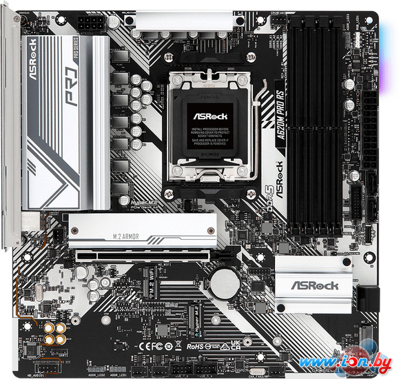 Материнская плата ASRock A620M Pro RS в Могилёве