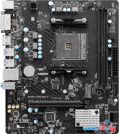 Материнская плата MSI B450M-A Pro Max II в Гродно