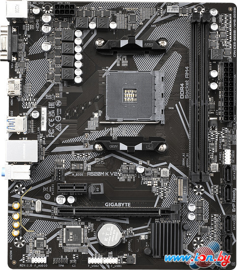 Материнская плата Gigabyte A520M K V2 (rev. 1.1) в Гродно