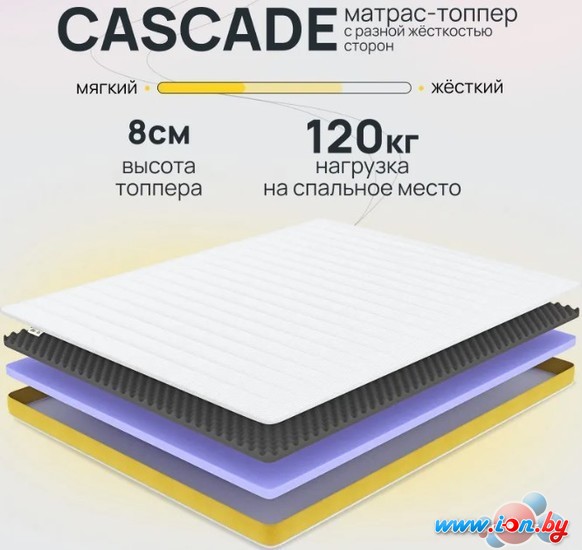 Ортопедический наматрасник Darwin Cascade 90x200 в Бресте