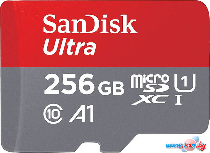 Карта памяти SanDisk Ultra SDSQUAC-256G-GN6MN microSDXC 256GB в Минске