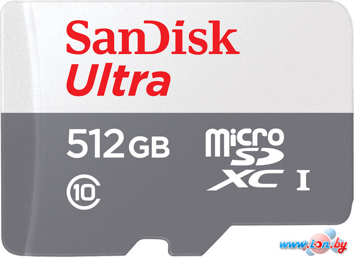 Карта памяти SanDisk Ultra microSDXC SDSQUNR-512G-GN3MN 512GB в Минске